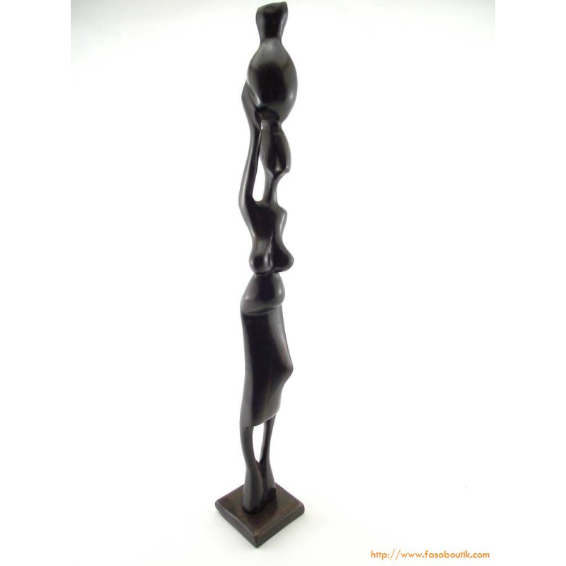 Statuette africaine ébène