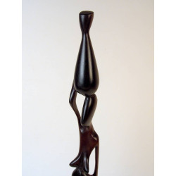 Statuette africaine ébène