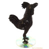 Coq décoratif en bronze