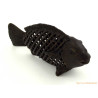 Poisson décoratif en bronze